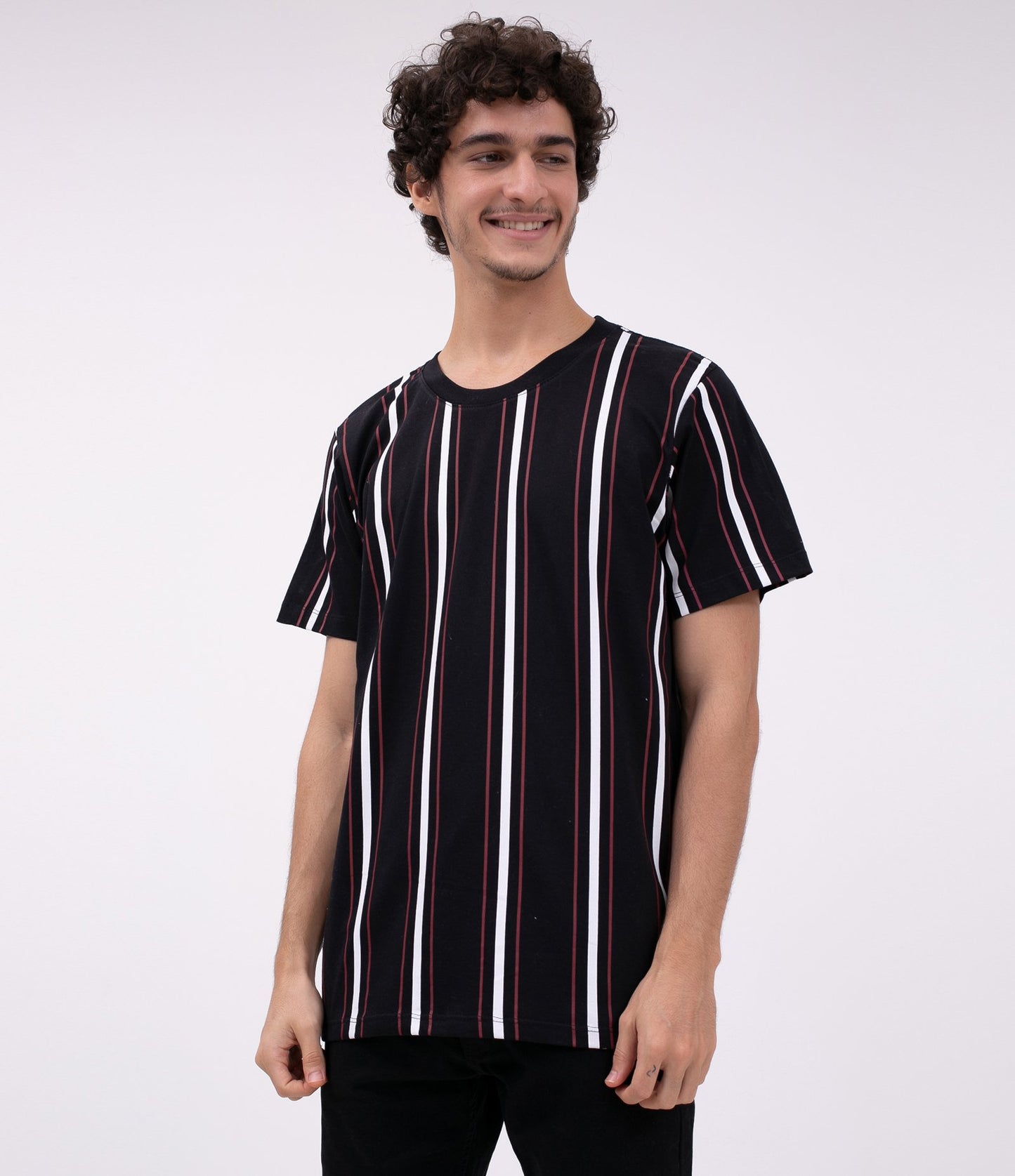 Black Striped T-Shirt