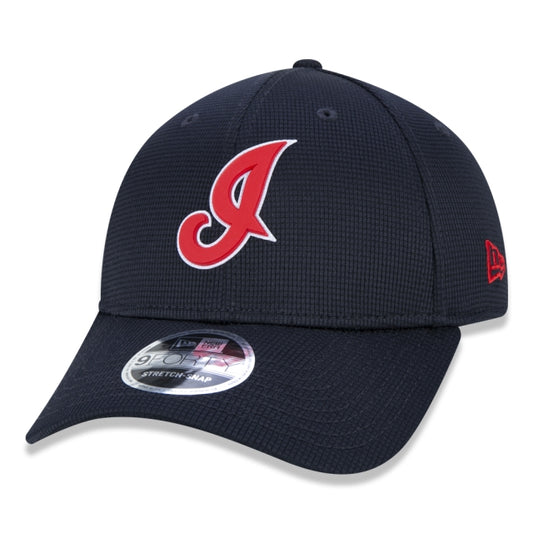 Gorra exclusiva New Era - 9FORTY Stretch Snap MLB Cleveland Guardians Clubhouse Edition