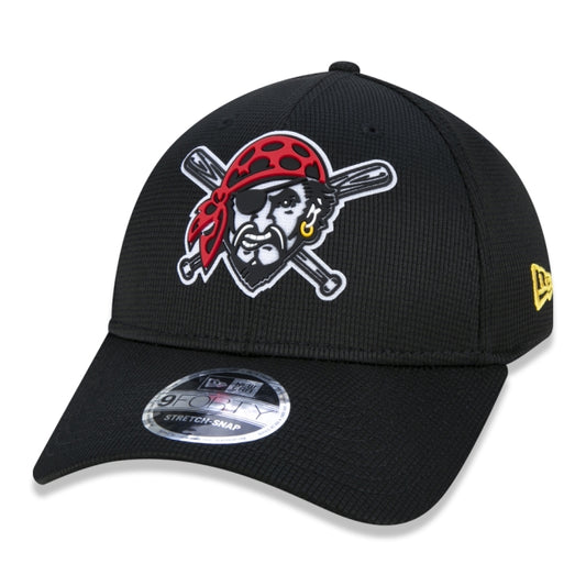 Gorra exclusiva New Era - Gorra 9FORTY Stretch Snap MLB Pittsburgh Pirates Clubhouse Edition