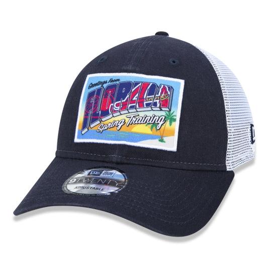 Cappello New Era Exclusive - 9TWENTY MLB Atlanta Braves Spring Training Patch Edition
