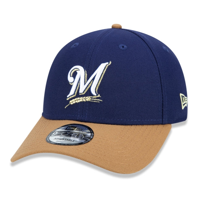 Boné New Era Exclusive - 9FORTY MLB Milwaukee Brewers Edition Chapéu