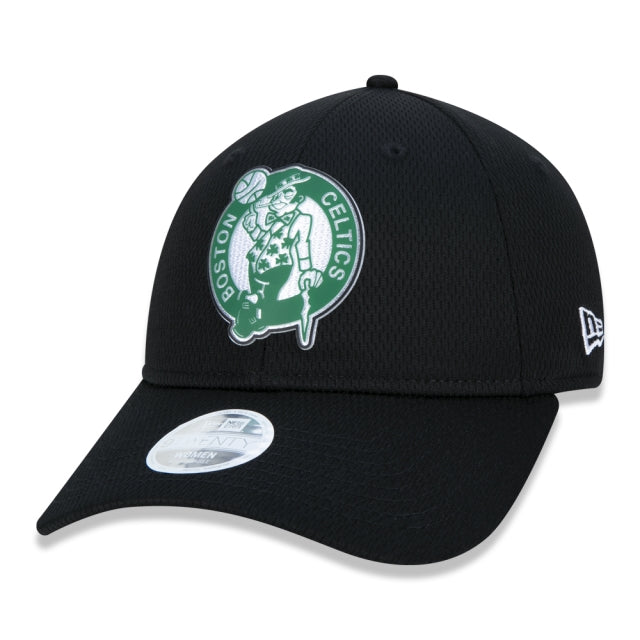 Gorra exclusiva New Era - Gorra de mujer 9TWENTY NBA Boston Celtics Back Half Edition