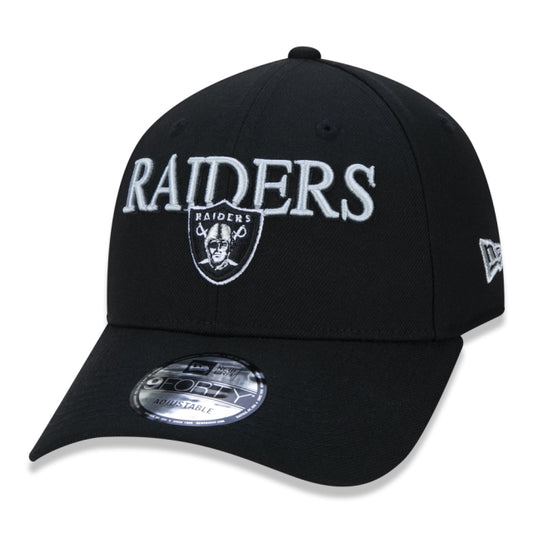 Cappello esclusivo New Era - 9FORTY NFL Oakland Raiders Edizione Core Script