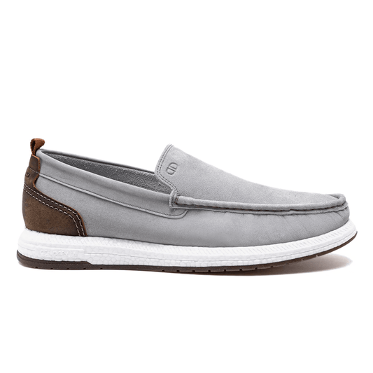 Democrata Uomo Easy Flop Pulse Mocassini Grigio