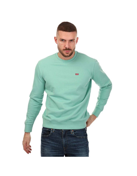 Sudadera de cuello redondo Levi's New Original Azul para hombre