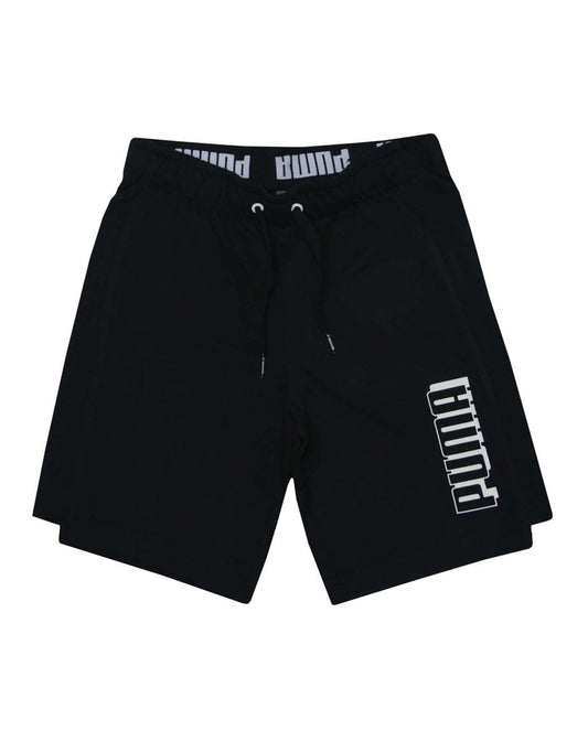 Pantalón corto Puma Júnior Alpha Negro, Niño