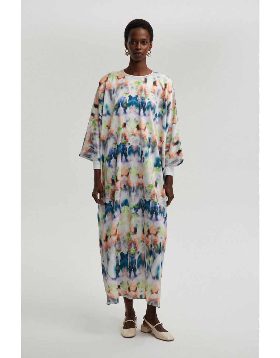 Vestido Tie-Dye de ajuste solto