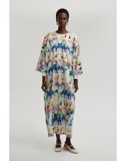 Vestido Tie-Dye de ajuste solto