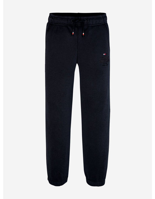 Joggers Tommy Hilfiger Boys' Logo Puff Print em Navy