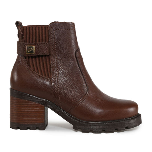 Chelsea Boot da donna in pelle marrone di Pegada