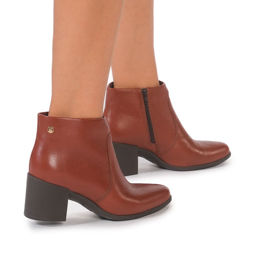 Women's Short Ankle Boots in Brown by Bottero