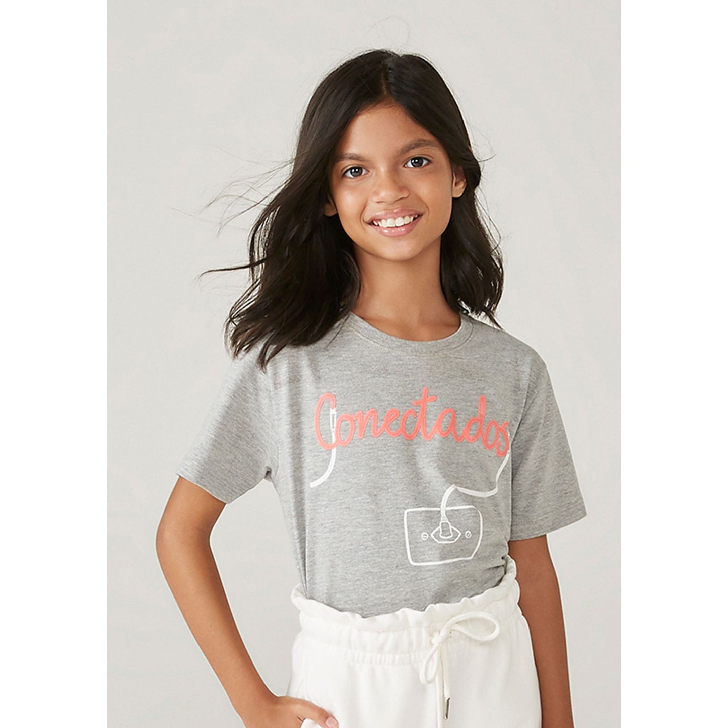 Top de algodón infantil unisex