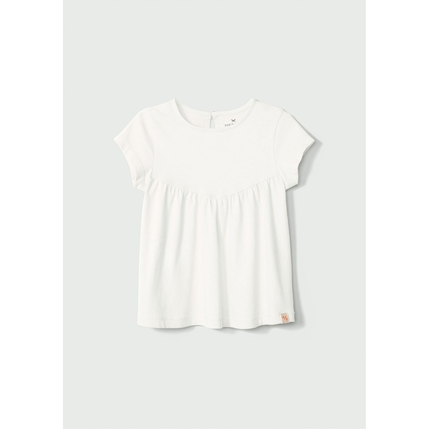 Camiseta de manga corta para niña pequeña