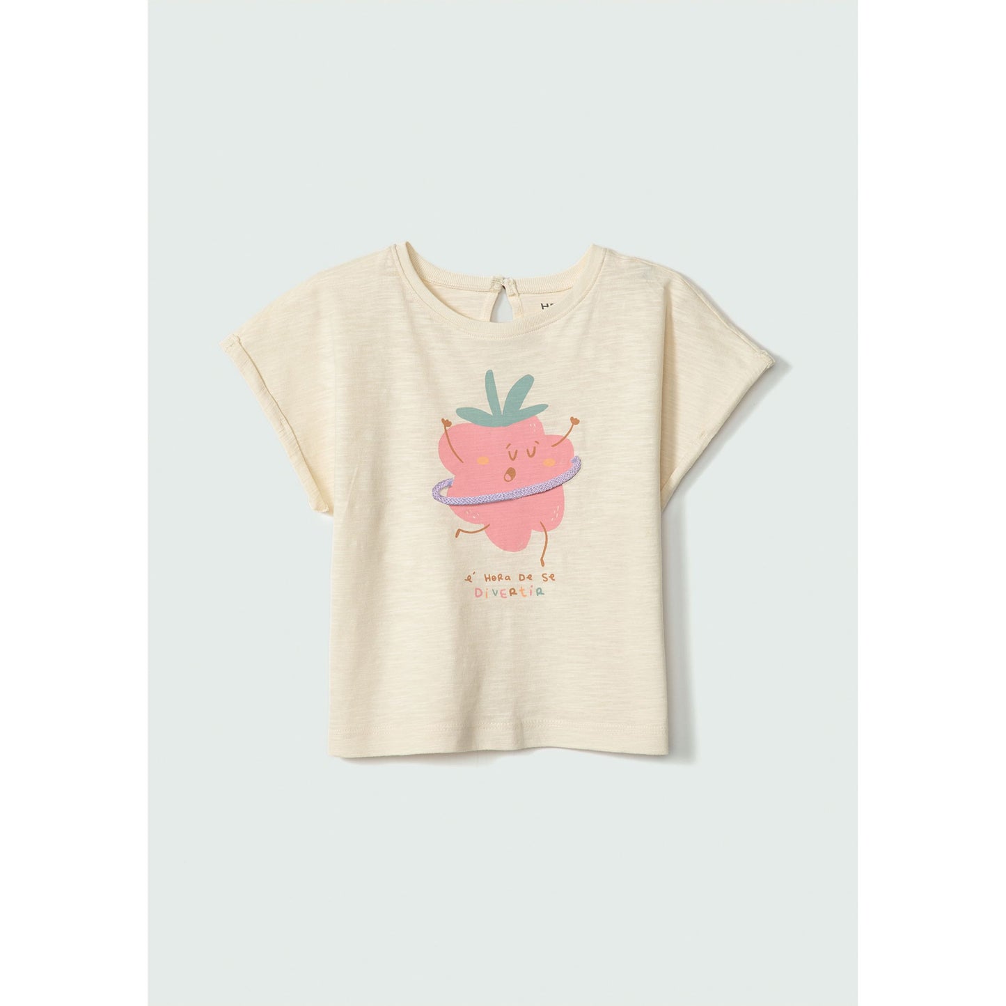 Blusa estampada para niña pequeña