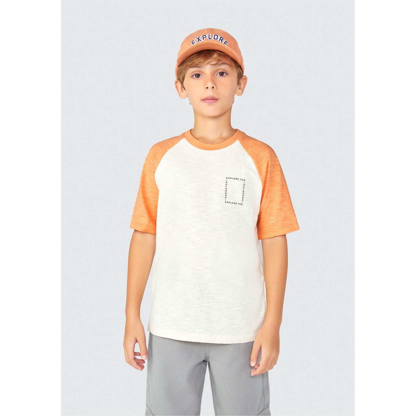 Maglietta a maniche corte oversize da ragazzo