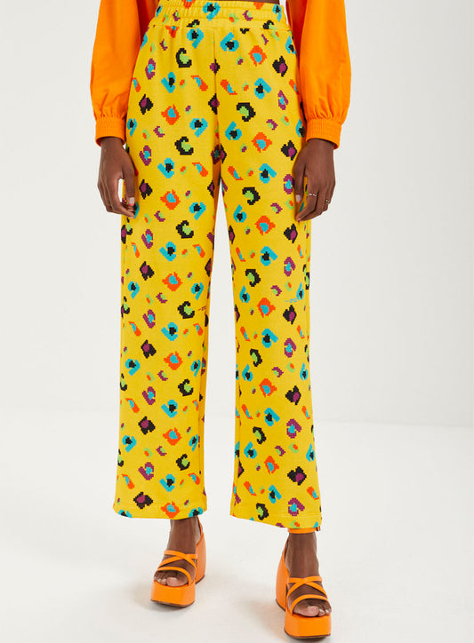 Pantaloni da ginnastica a vita alta