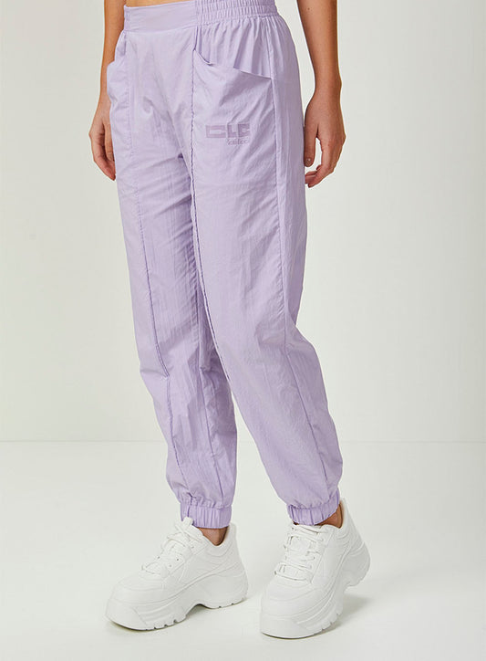 Pantaloni Jogger in nylon con tasche