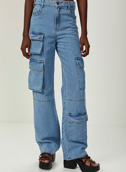 Pantaloni jeans cargo Hunter