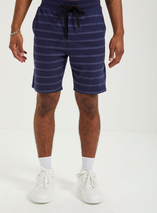 Shorts de lã com cordão