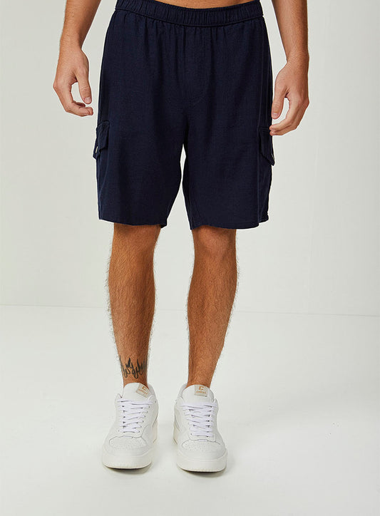Shorts de linho