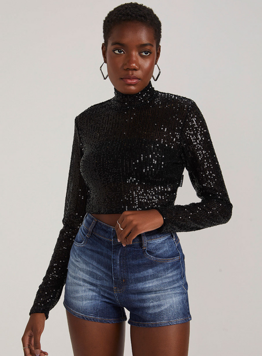 Blusa de lentejuelas