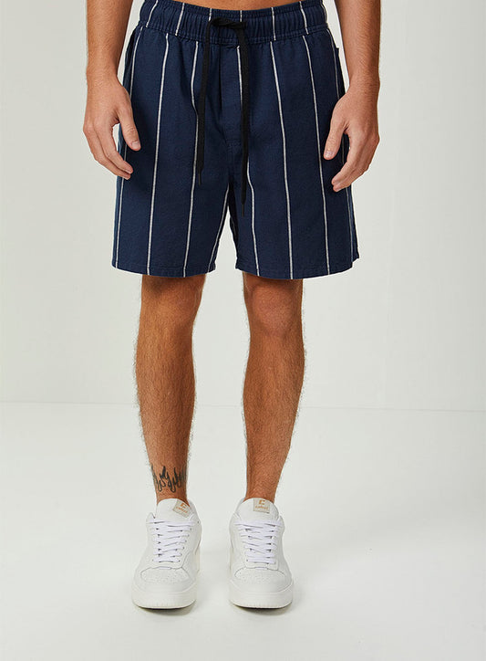 Shorts de praia Comfort listrados