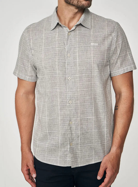 Camicia a maniche corte a scacchi