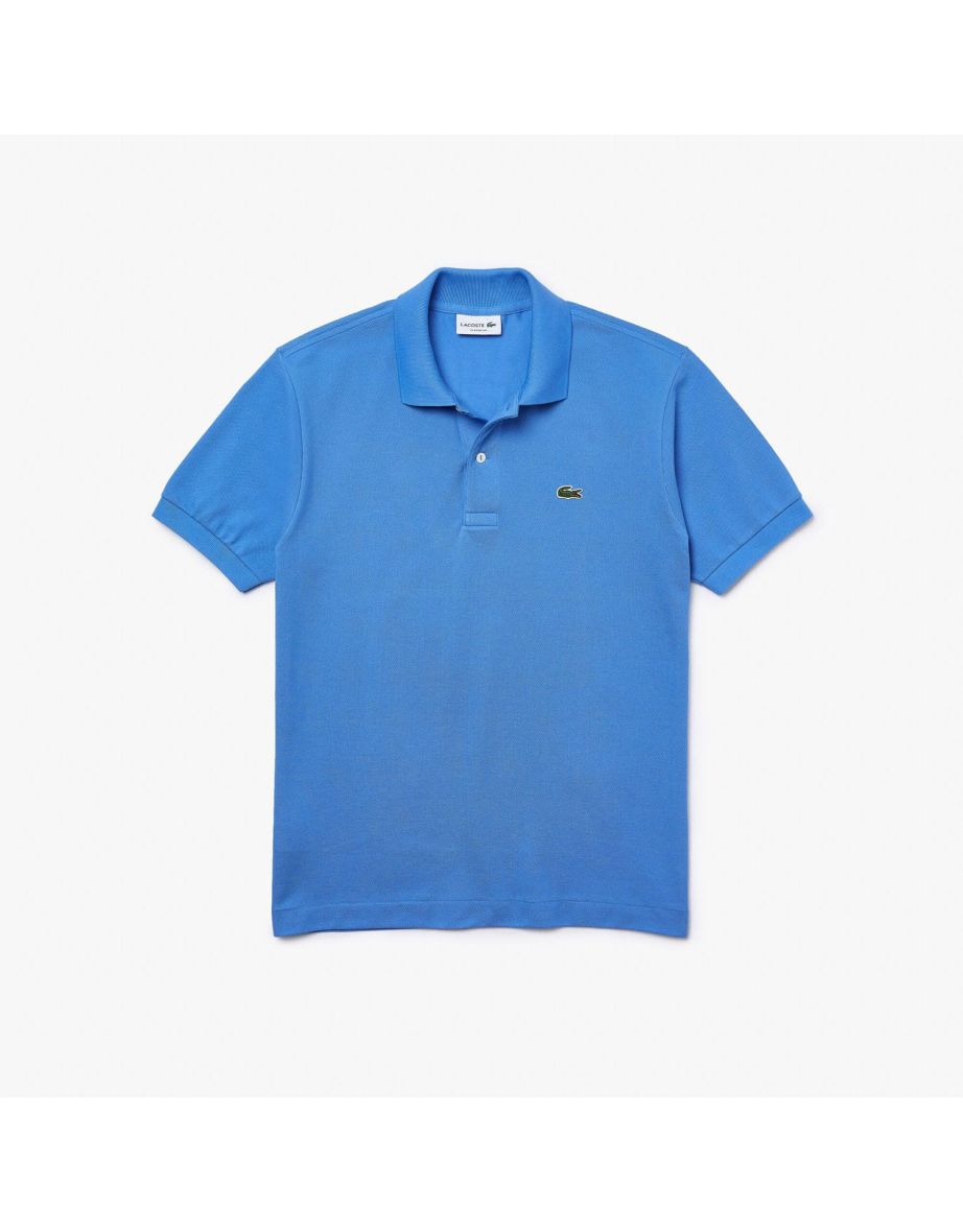 Camisa Polo Lacoste Original L.12.12 Masculina em Azul