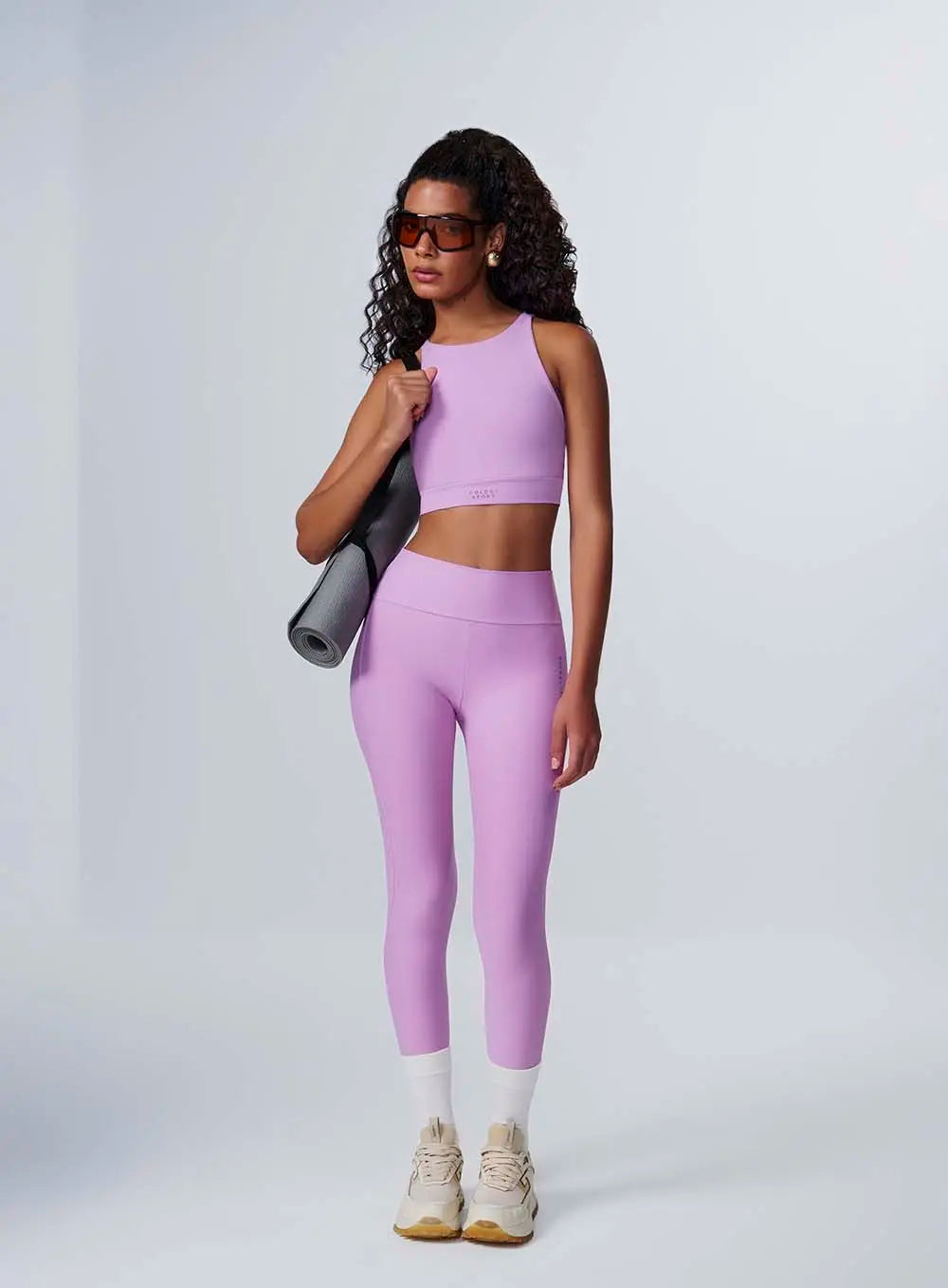Lilac Seam Leggings