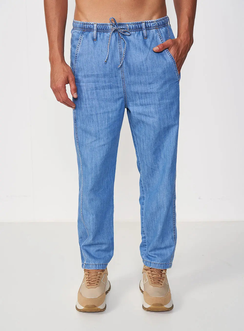 Pantaloni Jogger Jeans
