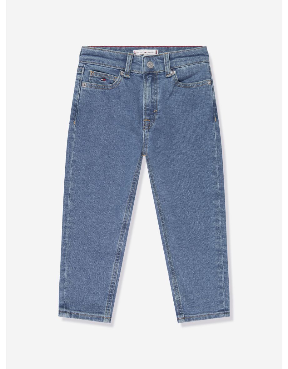 Jeans affusolati blu da bambina