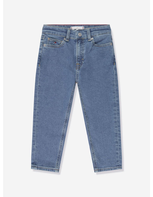 Jeans affusolati blu da bambina