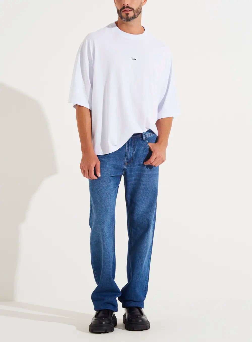 Camiseta oversize de algodón