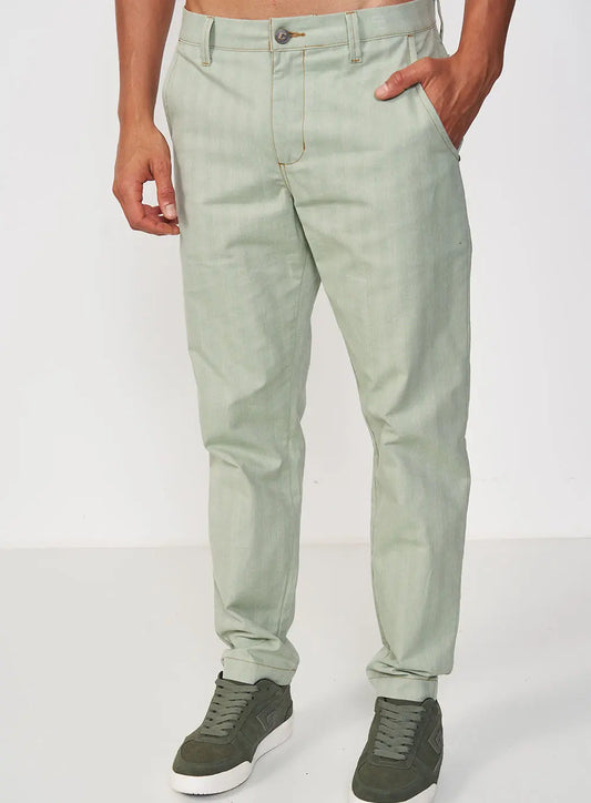 Pantalón Chino Verde Pastel