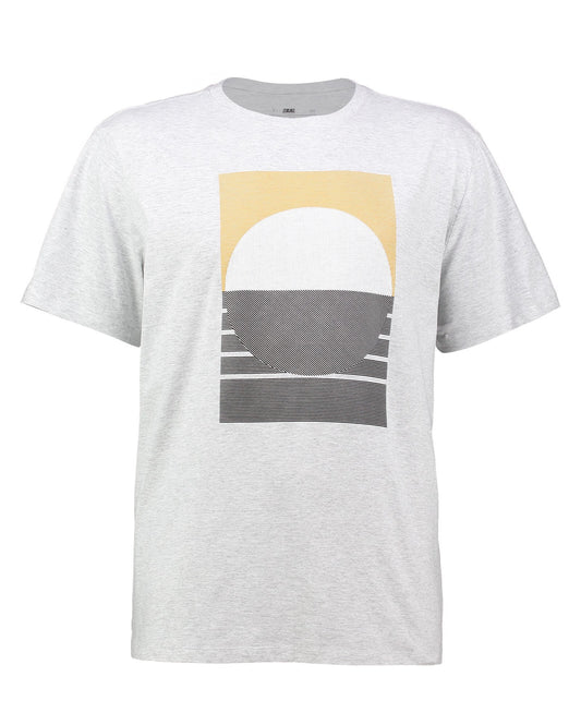 Men's Plus Size Short Sleeve Minimalist T-Shirt in Heather Gray by Allman for Riachuelo