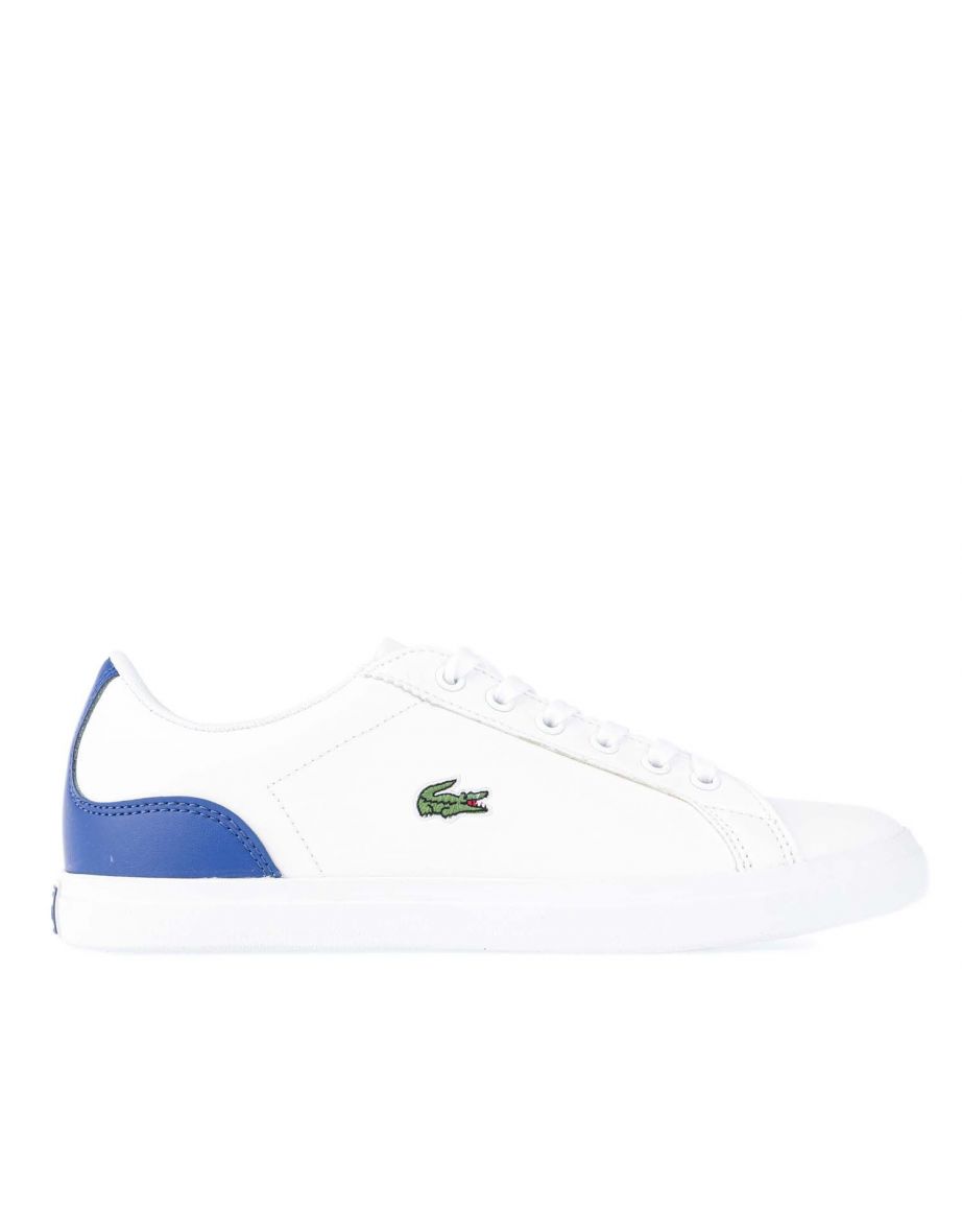 Zapatillas Lacoste Junior Lerond de niño en blanco