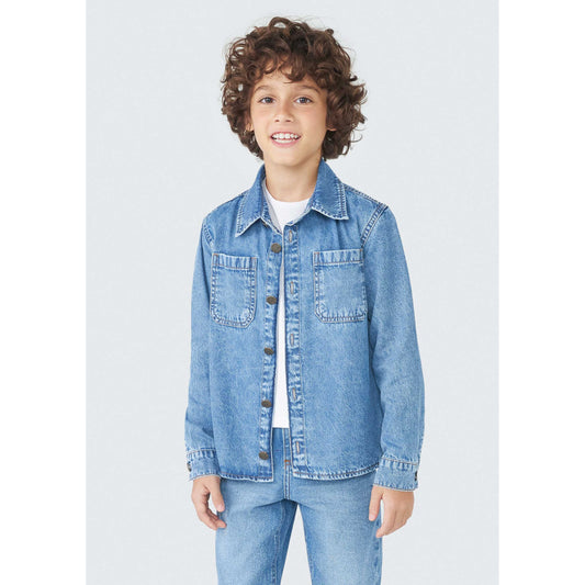 Camicia Denim Comfort da ragazzo