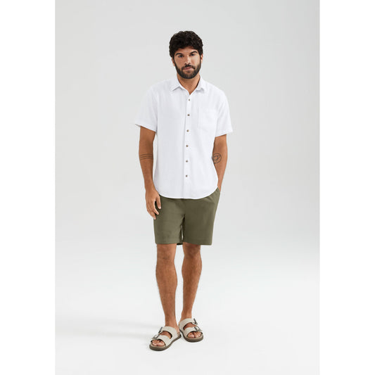 Pantalones cortos de lino para hombre