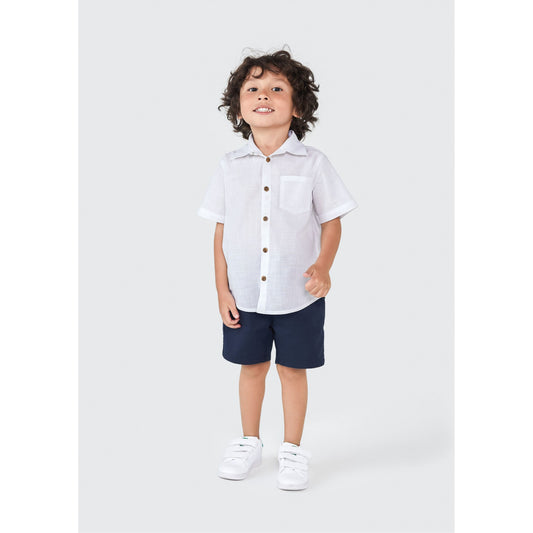 Camicia a maniche corte da bambino