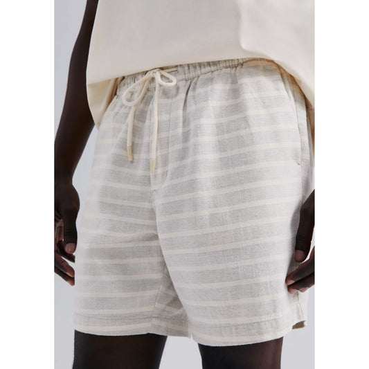 Pantalones cortos de tela Jogger rústicos para hombre