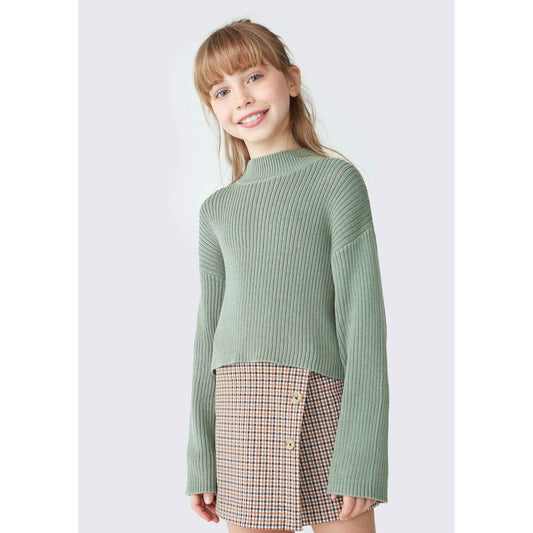 Jersey cuello alto niña