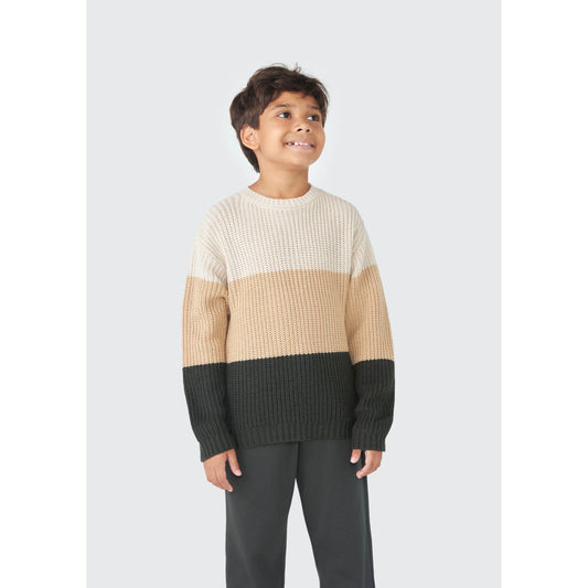 Maglione a maglia da bambino