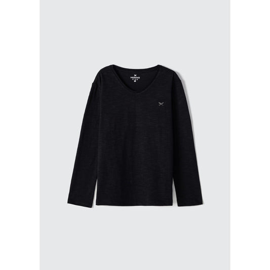 Maglietta Basic Flame Sleeve da ragazzo