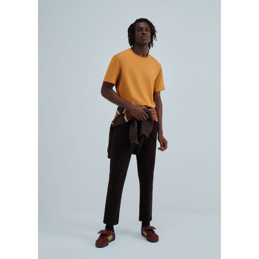 Pantaloni di velluto a coste da uomo dal taglio dritto