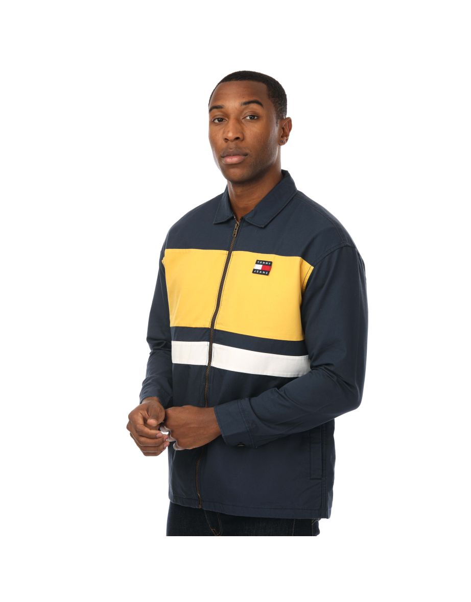 Sobrecamisa de hombre Tommy Hilfiger TJM Novel Block - Azul