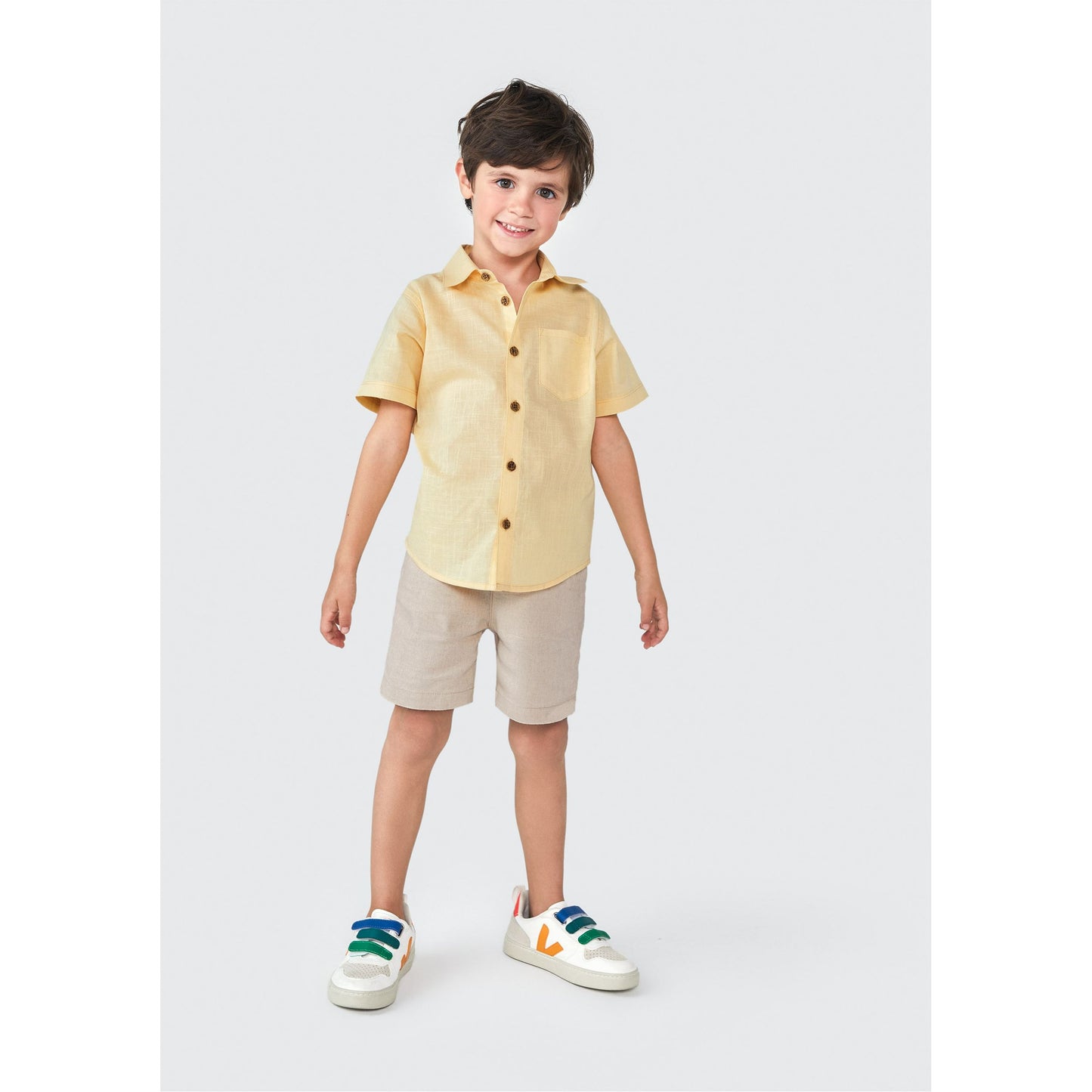 Camicia a maniche corte da bambino