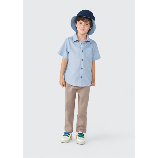 Camicia a maniche corte da bambino