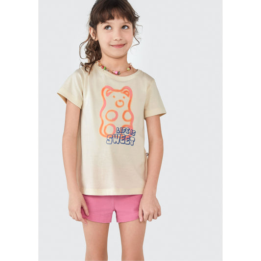 Pantaloncini corti Basic da bambina