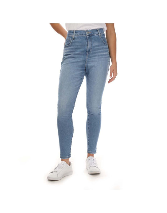 Jeans Levi's Plus Size a vita alta Super Skinny da donna in blu