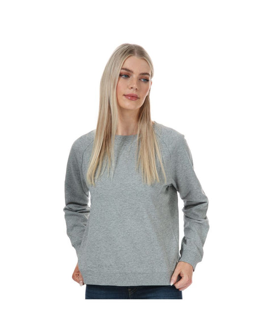 Felpa Levi's Graphic Relaxed Crewneck da donna in grigio